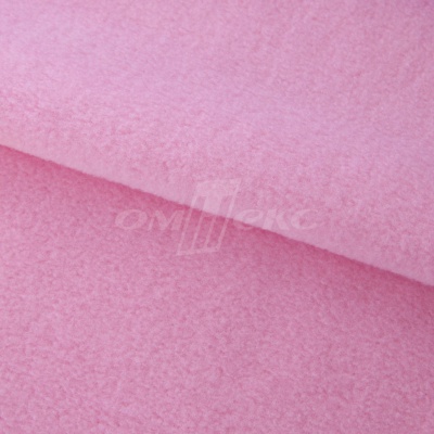 Флис окрашенный 15-2215, 250 гр/м2, шир.150 см, цвет светло-розовый - купить в Сыктывкаре. Цена 580.31 руб.