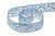Тесьма кружевная 0621-1346А, шир. 13 мм/уп. 20+/-1 м, цвет 132-голубой - купить в Сыктывкаре. Цена: 569.26 руб.