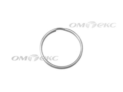 Кольцо металлическое d-20 мм, цв.-никель - купить в Сыктывкаре. Цена: 3.19 руб.