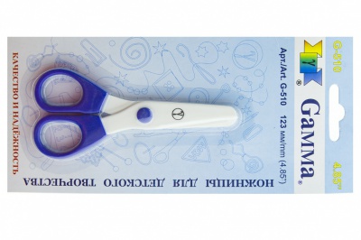 Ножницы G-510 детские 123 мм - купить в Сыктывкаре. Цена: 137.45 руб.
