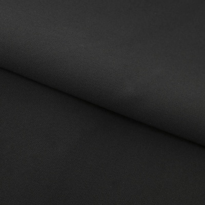 Костюмная ткань "Элис", 220 гр/м2, шир.150 см, цвет чёрный - купить в Сыктывкаре. Цена 308 руб.