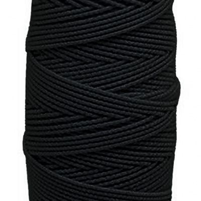 Нитка - резинка Спандекс 25 м (уп-10шт)-чёрные - купить в Сыктывкаре. Цена: 36.02 руб.