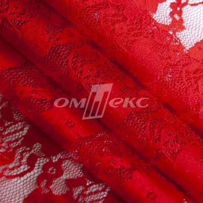 Кружевное полотно стрейч 15A61/RED, 100 гр/м2, шир.150см - купить в Сыктывкаре. Цена 1 580.95 руб.