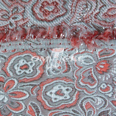 Ткань костюмная жаккард, 135 гр/м2, шир.150см, цвет красный№12 - купить в Сыктывкаре. Цена 441.92 руб.