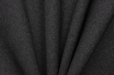 Ткань костюмная 25505 2003, 265 гр/м2, шир.150см, цвет т.серый - купить в Сыктывкаре. Цена 418.73 руб.