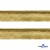 Кант атласный 136, шир. 12 мм (в упак. 65,8 м), цвет золото - купить в Сыктывкаре. Цена: 433.08 руб.