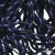 Шнурки #107-19, круглые 130 см, двухцветные цв.тём.синий/белый - купить в Сыктывкаре. Цена: 22.14 руб.