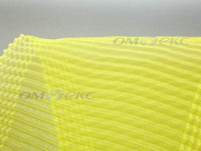 Лента капроновая "Гофре", шир. 110 мм/уп. 50 м, цвет жёлтый - купить в Сыктывкаре. Цена: 33.37 руб.