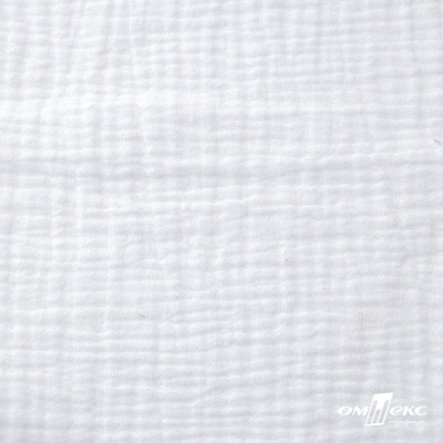 Ткань Муслин, 100% хлопок, 125 гр/м2, шир. 140 см #201 цв.(2)-белый - купить в Сыктывкаре. Цена 464.97 руб.
