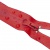 Молния водонепроницаемая PVC Т-7, 90 см, разъемная, цвет (820) красный - купить в Сыктывкаре. Цена: 61.18 руб.