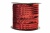 Пайетки "ОмТекс" на нитях, SILVER-BASE, 6 мм С / упак.73+/-1м, цв. 3 - красный - купить в Сыктывкаре. Цена: 468.37 руб.