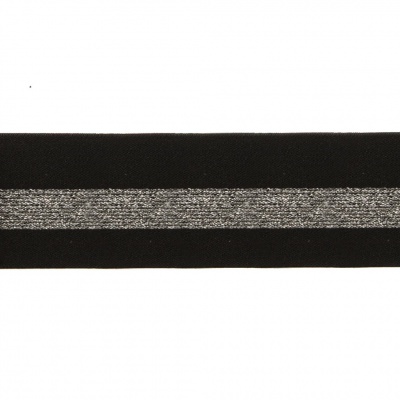 #2/6-Лента эластичная вязаная с рисунком шир.52 мм (45,7+/-0,5 м/бобина) - купить в Сыктывкаре. Цена: 69.33 руб.