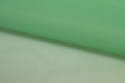 Портьерный капрон 15-6123, 47 гр/м2, шир.300см, цвет св.зелёный - купить в Сыктывкаре. Цена 137.27 руб.