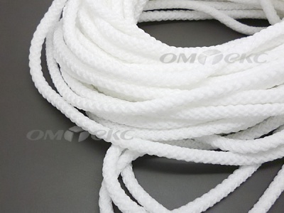 Шнур 1с35 4 мм крупное плетение 200 м белый - купить в Сыктывкаре. Цена: 1.10 руб.