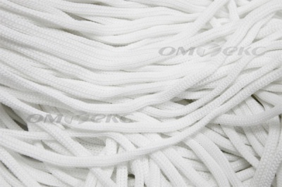 Шнур Т-02 (4с2) мелкое плетение 4мм 100 м белый - купить в Сыктывкаре. Цена: 2.50 руб.