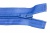 Спиральная молния Т5 260, 75 см, автомат, цвет голубой - купить в Сыктывкаре. Цена: 16.28 руб.
