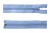 Спиральная молния Т5 351, 75 см, автомат, цвет св.голубой - купить в Сыктывкаре. Цена: 16.28 руб.