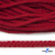 Шнур плетеный d-6 мм, круглый 70% хлопок 30% полиэстер, уп.90+/-1 м, цв.1064-красный - купить в Сыктывкаре. Цена: 588 руб.