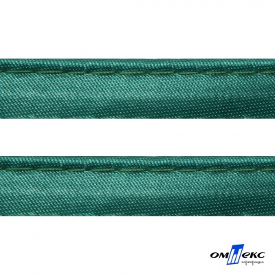 Кант атласный 140, шир. 12 мм (в упак. 65,8 м), цвет т.зелёный - купить в Сыктывкаре. Цена: 237.16 руб.