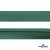 Косая бейка атласная "Омтекс" 15 мм х 132 м, цв. 056 темный зеленый - купить в Сыктывкаре. Цена: 225.81 руб.