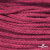Шнур плетеный d-6 мм, 70% хлопок 30% полиэстер, уп.90+/-1 м, цв.1068-фуксия - купить в Сыктывкаре. Цена: 588 руб.