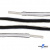 Шнурки #4-27, круглые 130 см, двухцветные (черно/белый) - купить в Сыктывкаре. Цена: 47.04 руб.