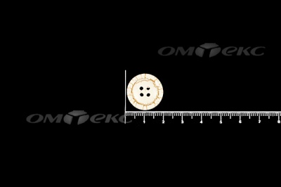 Пуговица деревянная круглая №33 (18мм) - купить в Сыктывкаре. Цена: 2.55 руб.