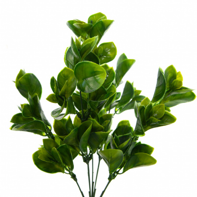 Трава искусственная -1, шт (эвкалипт лист 32 см/8 см)				 - купить в Сыктывкаре. Цена: 169.93 руб.