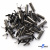 06032-Наконечник для шнура металл, отв. 4 мм, цв. тём.никель - купить в Сыктывкаре. Цена: 9.60 руб.