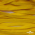 Шнур плетеный (плоский) d-12 мм, (уп.90+/-1м), 100% полиэстер, цв.269 - жёлтый - купить в Сыктывкаре. Цена: 8.62 руб.