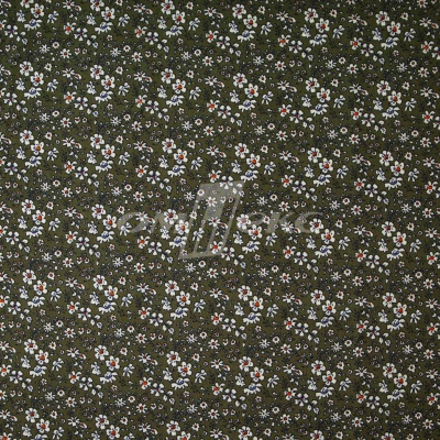 Плательная ткань "Фламенко" 11.2, 80 гр/м2, шир.150 см, принт растительный - купить в Сыктывкаре. Цена 259.21 руб.