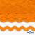 Тесьма вьюнчик 0381-0080, 8 мм/упак.33+/-1м, цвет 9511-оранжевый - купить в Сыктывкаре. Цена: 107.26 руб.