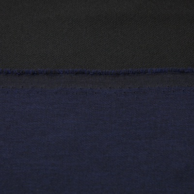 Ткань костюмная 26150 2009, 214 гр/м2, шир.150см, цвет т.синий - купить в Сыктывкаре. Цена 358.58 руб.