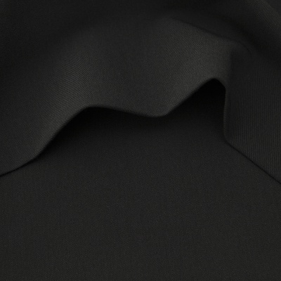 Костюмная ткань с вискозой "Меган", 210 гр/м2, шир.150см, цвет чёрный - купить в Сыктывкаре. Цена 378.55 руб.