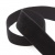 Лента бархатная нейлон, шир.25 мм, (упак. 45,7м), цв.03-черный - купить в Сыктывкаре. Цена: 800.84 руб.