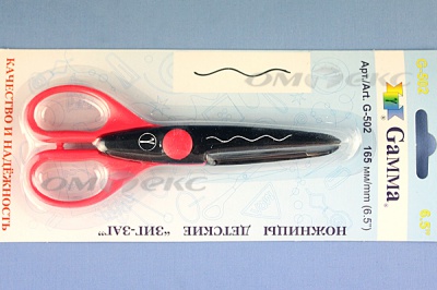 Ножницы G-502 детские 165 мм - купить в Сыктывкаре. Цена: 292.21 руб.