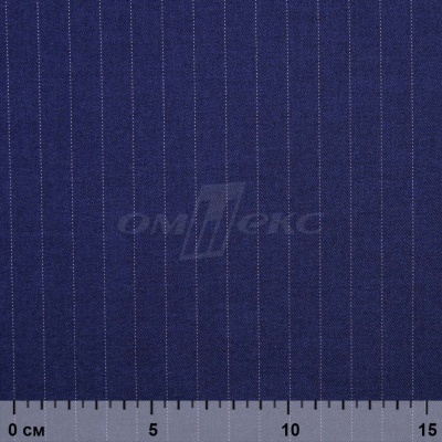 Костюмная ткань "Жаклин", 188 гр/м2, шир. 150 см, цвет тёмно-синий - купить в Сыктывкаре. Цена 430.84 руб.