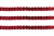 Пайетки "ОмТекс" на нитях, SILVER-BASE, 6 мм С / упак.73+/-1м, цв. 3 - красный - купить в Сыктывкаре. Цена: 468.37 руб.