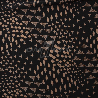 Плательная ткань "Софи" 12.1, 75 гр/м2, шир.150 см, принт этнический - купить в Сыктывкаре. Цена 243.96 руб.