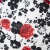 Плательная ткань "Фламенко" 22.1, 80 гр/м2, шир.150 см, принт растительный - купить в Сыктывкаре. Цена 239.03 руб.