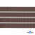Репсовая лента 005, шир. 6 мм/уп. 50+/-1 м, цвет коричневый - купить в Сыктывкаре. Цена: 88.45 руб.
