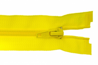 Спиральная молния Т5 131, 90 см, автомат, цвет жёлтый - купить в Сыктывкаре. Цена: 14.20 руб.