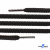 Шнурки #106-09, круглые 130 см, цв.чёрный - купить в Сыктывкаре. Цена: 21.92 руб.