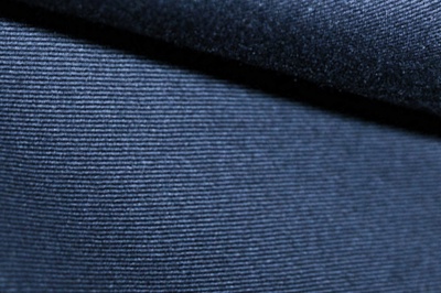Ткань костюмная 8874/3, цвет темно-синий, 100% полиэфир - купить в Сыктывкаре. Цена 433.60 руб.