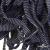 Шнурки #107-07, плоские 130 см, двухцветные цв.серый/чёрный - купить в Сыктывкаре. Цена: 23.03 руб.