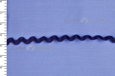 Тесьма плетеная "Вьюнчик"/т.синий - купить в Сыктывкаре. Цена: 48.03 руб.