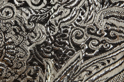 Ткань костюмная жаккард №11, 140 гр/м2, шир.150см, цвет тем.серебро - купить в Сыктывкаре. Цена 383.29 руб.