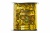 Пайетки "ОмТекс" на нитях, SILVER SHINING, 6 мм F / упак.91+/-1м, цв. 48 - золото - купить в Сыктывкаре. Цена: 356.19 руб.