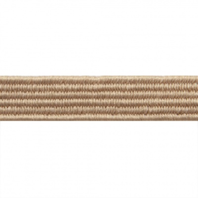 Резиновые нити с текстильным покрытием, шир. 6 мм ( упак.30 м/уп), цв.- 97-бежевый - купить в Сыктывкаре. Цена: 152.05 руб.