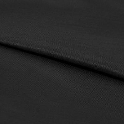 Ткань подкладочная Таффета, антист., 54 гр/м2, шир.150см, цвет чёрный - купить в Сыктывкаре. Цена 61.01 руб.